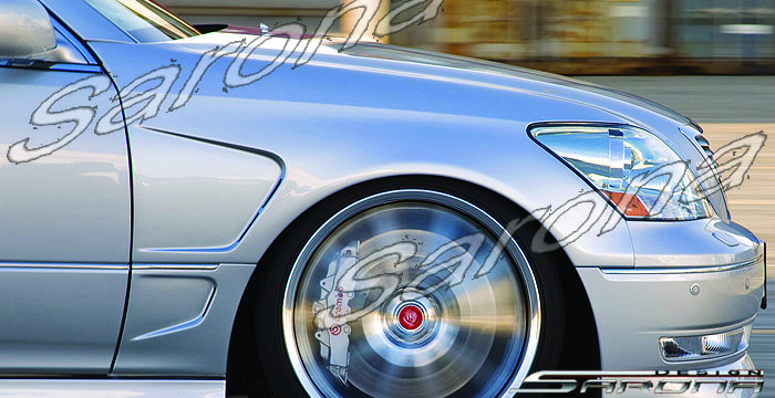Custom Lexus LS430  Sedan Fenders (2001 - 2006) - $890.00 (Part #LX-002-FD)